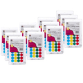 Charles Leonard Self-Adhesive Color-Coding Labels, Assorted Colors, PK12000 45100